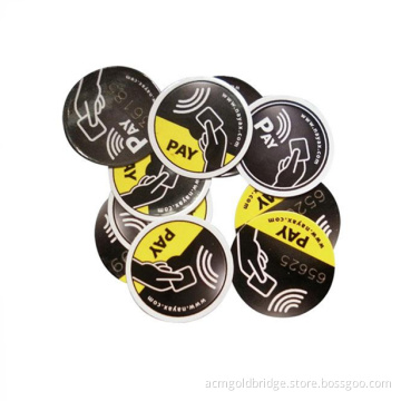 Mini Size Epoxy Nfc Card with Lanyard